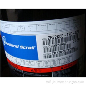Copeland Hermetic Refrigerant Scroll Compressor (ZR72KCE-TFD-522)